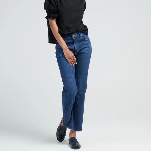 Tu es mon TRESOR Denim - Tu Es Mon Tresor Amethyst Jeans Size 25 Mid Rise Flare Leg Slim Fit Medium Wash